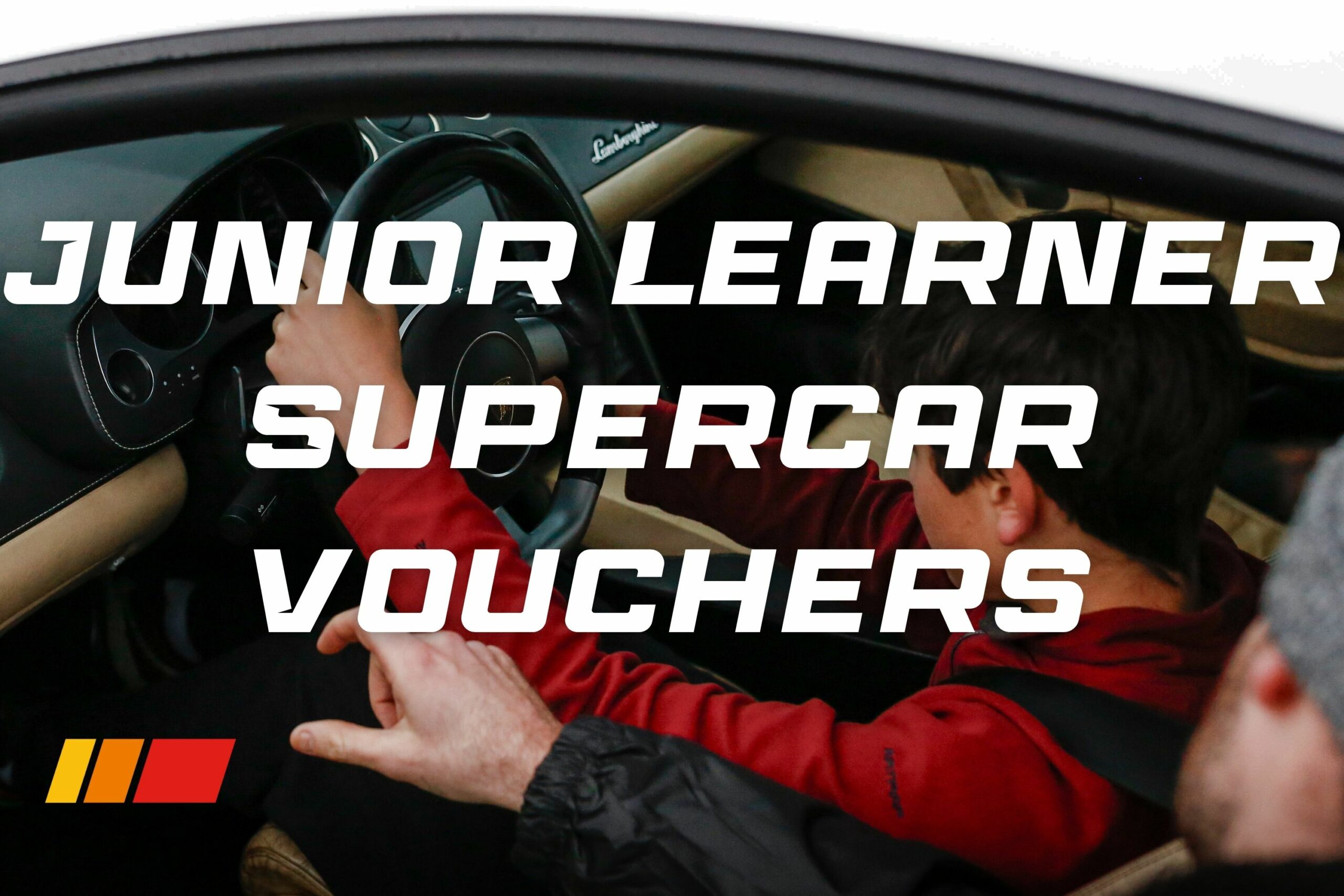 junior learner supercar vouchers banner